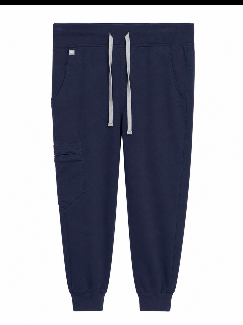 Navy Scrub Joggers Figs Brand with Gray Drawstring Medium